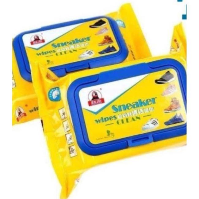 Khăn Giấy Ướt Lau Giày Sneaker Wipes Clean thần thánh