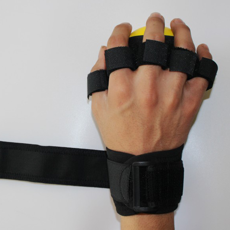Thiết bị tập luyện phục hồi chức năng đột quỵ ngón tay Bệnh nhân liệt nửa người Bóng mát xa tay, Chống co cứng, Tập ngón tay (Bóng mát xa Quả bóng tập nắm tay phục hồi chức năng có lỗ ngón tay massage đa năng