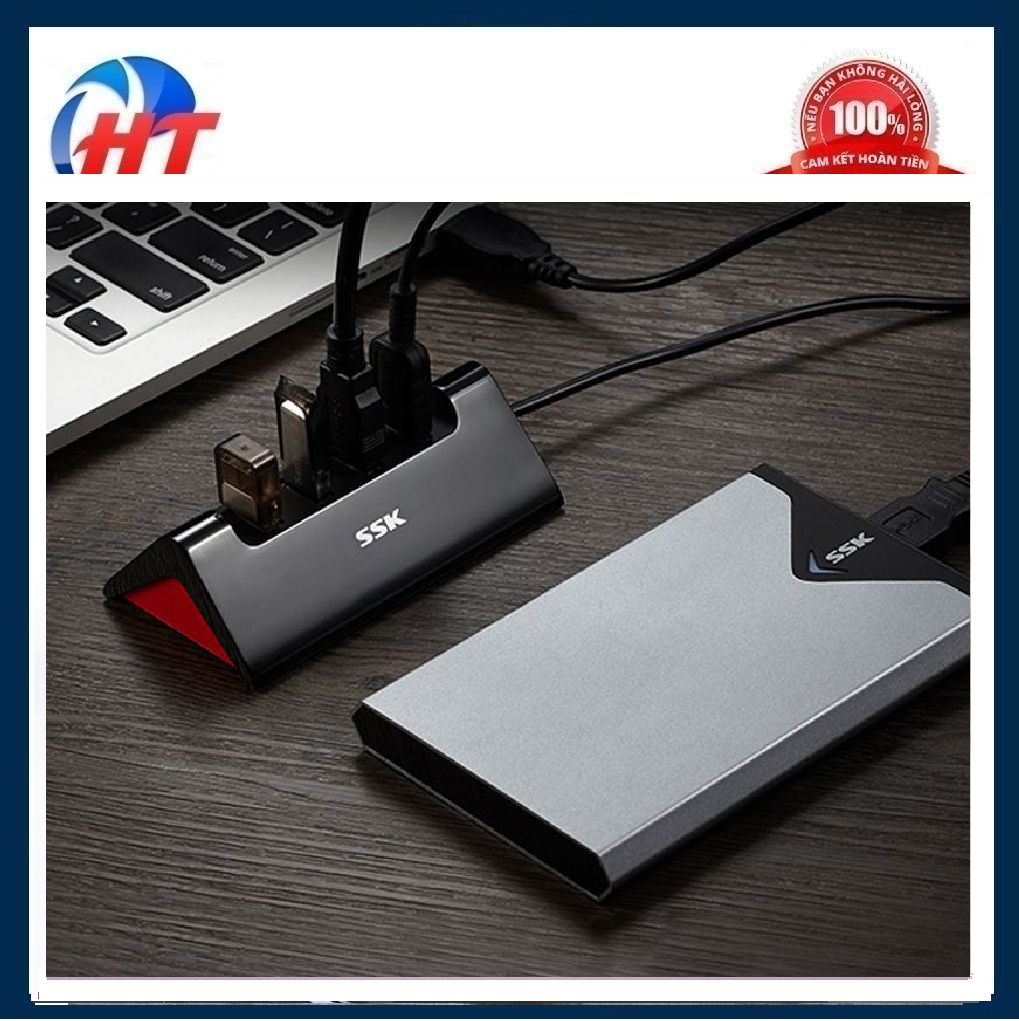 Hub Chia Cổng USB 3.0 Từ 1 Ra 4 SSK SHU835 TIỆN LỢI-HT