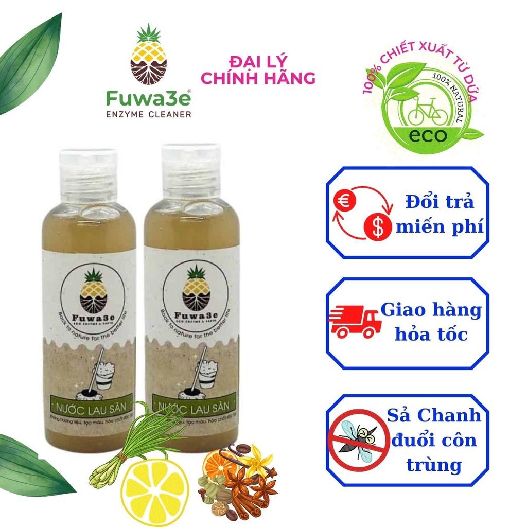 Nước Lau Sàn Hữu Cơ Fuwa3e Sả Chanh 100ml Xua Đuổi Côn Trùng An Toàn Cho bé