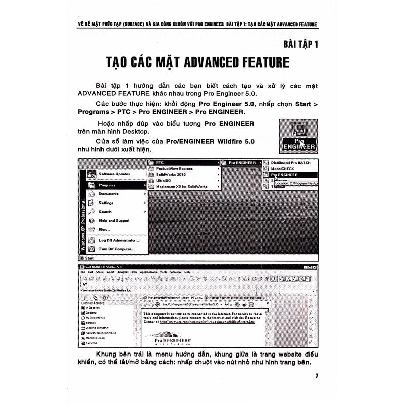 Vẽ Bề Mặt Phức Tạp (Surface) Và Gia Công Khuôn Với Pro Engineer