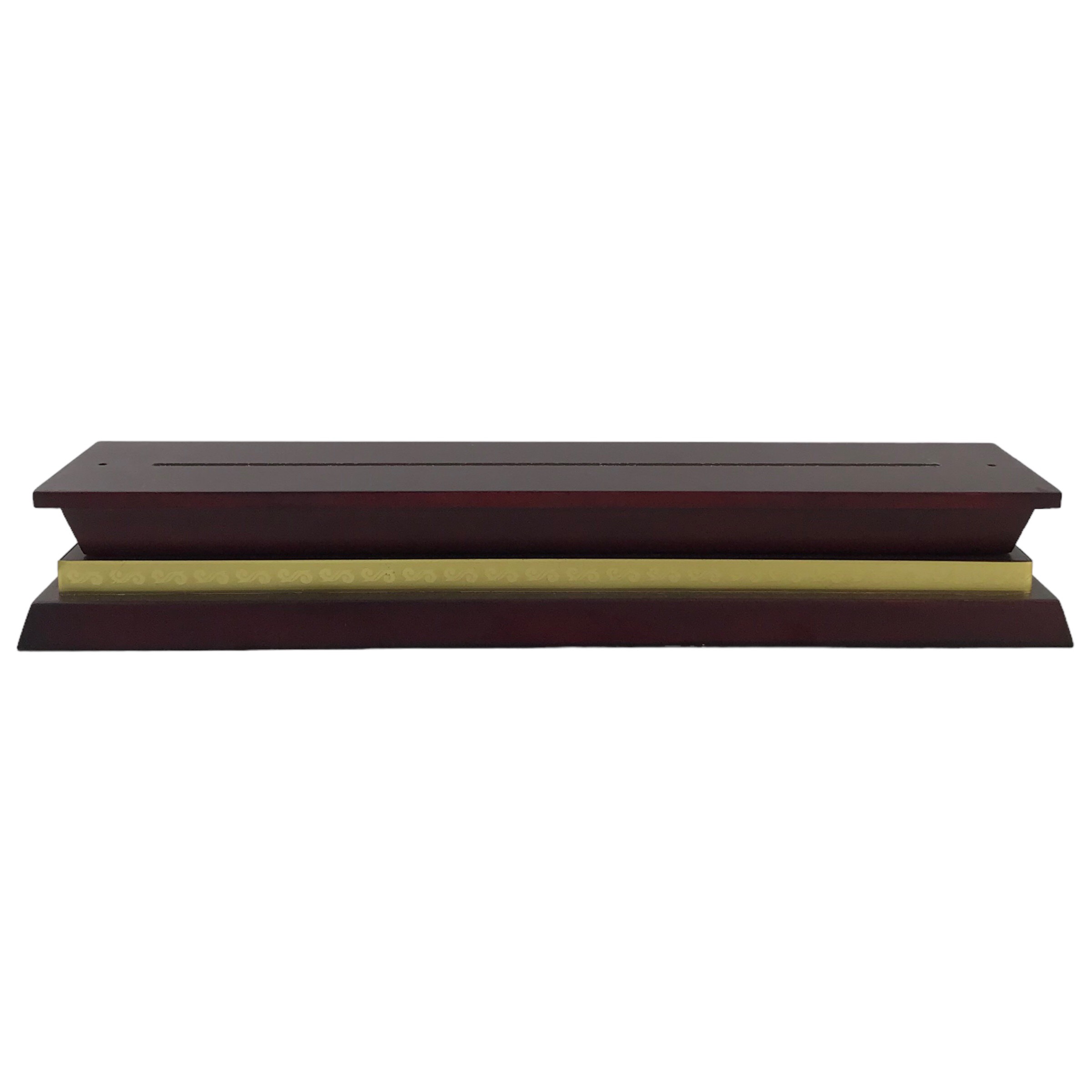 Chân đế gỗ hoa văn DG01-A 60x275mm phay rãnh