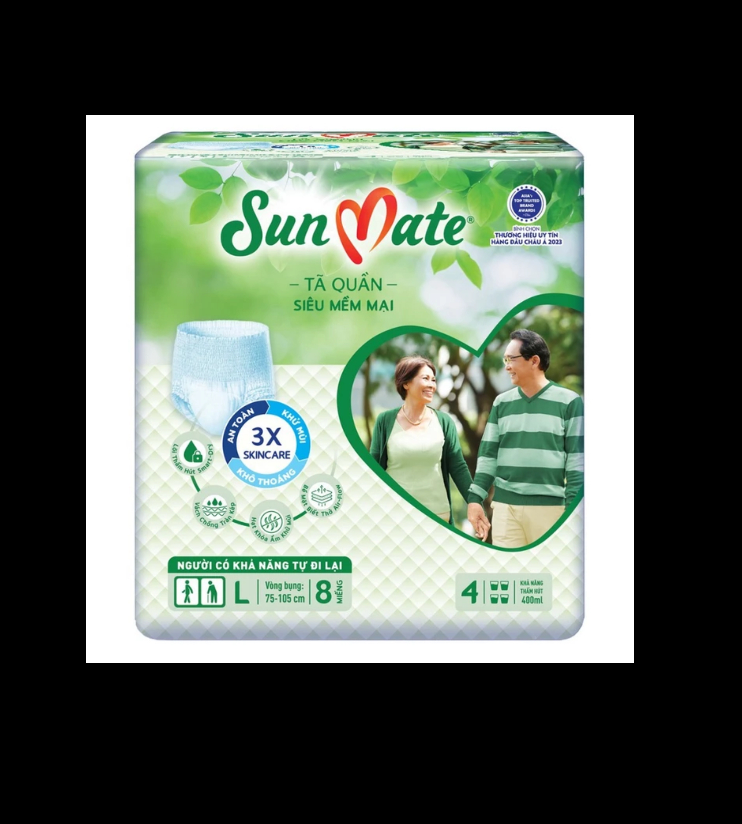 Tã quần Sunmate L8 Siêu Mềm Mại -Tã Quần Người Lớn - Date luôn mới