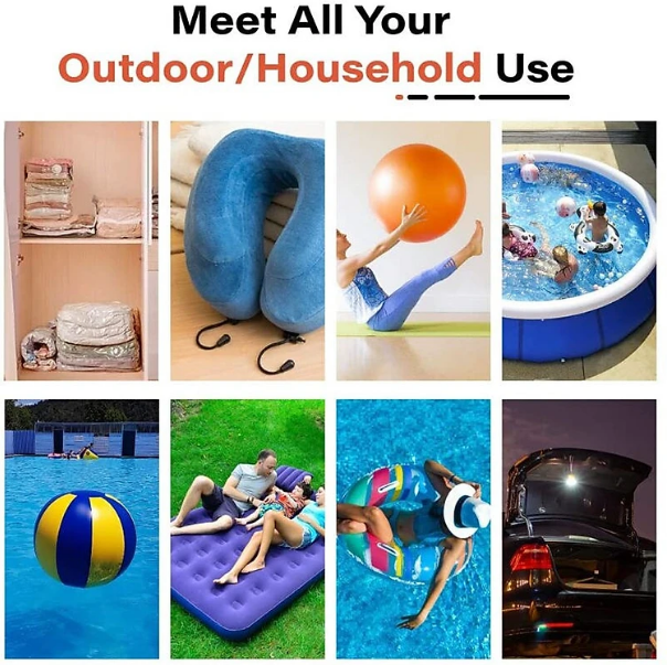 It shop - Bơm hơi sạc điện đa năng 3600mAh CampingLife Air Pump có đèn led