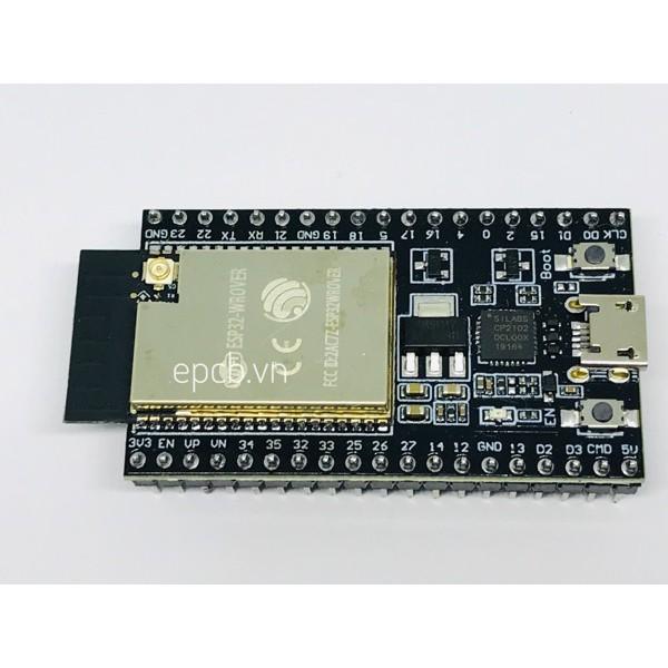 ESP32-DevKitC-VB sử dụng module ESP-WROVER