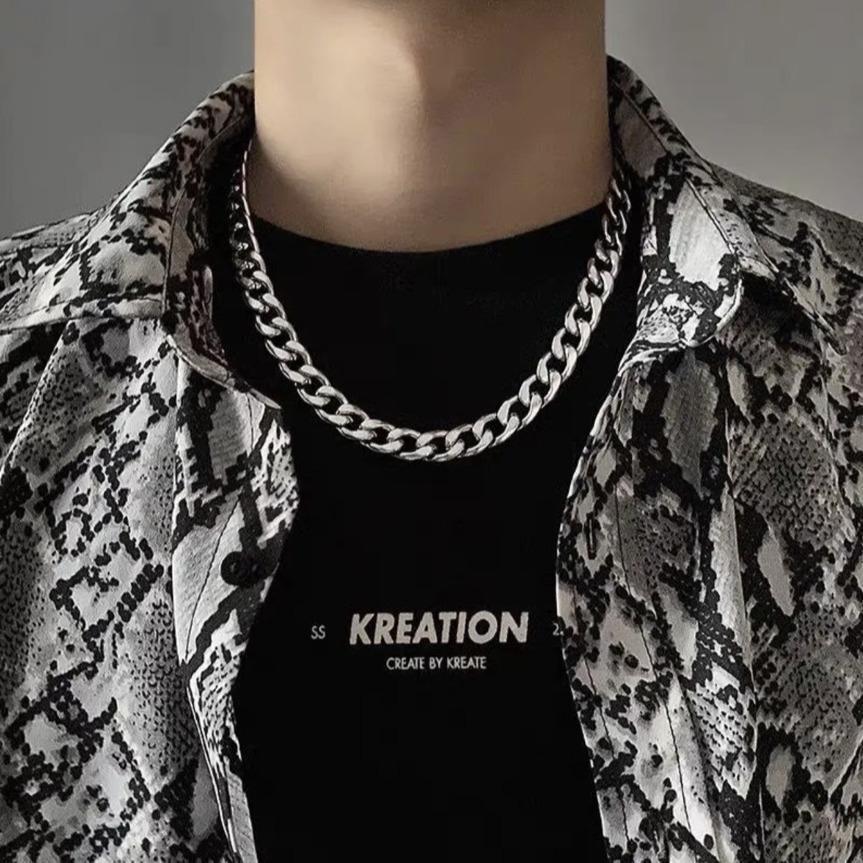 Lắc tay nam cao cấp đẹp sang trọng titan kiểu lặc đơn trangsucpt kích cỡ 7mm màu trắng PTLTNA76