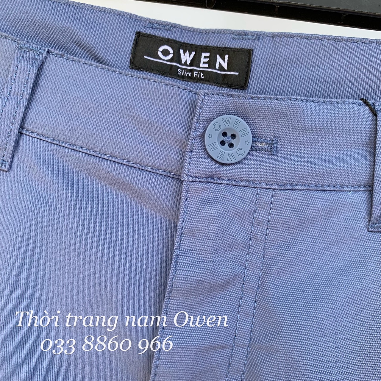 Hình ảnh OWEN - Quần short Khaki nam Owen 22320/22316 - quần sooc nam kaki