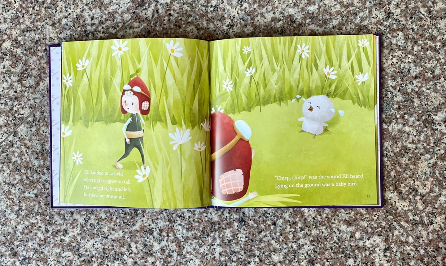 Kii’s first adventure: Moon Moon where are you? - Giải thưởng sách tranh Ehomebooks