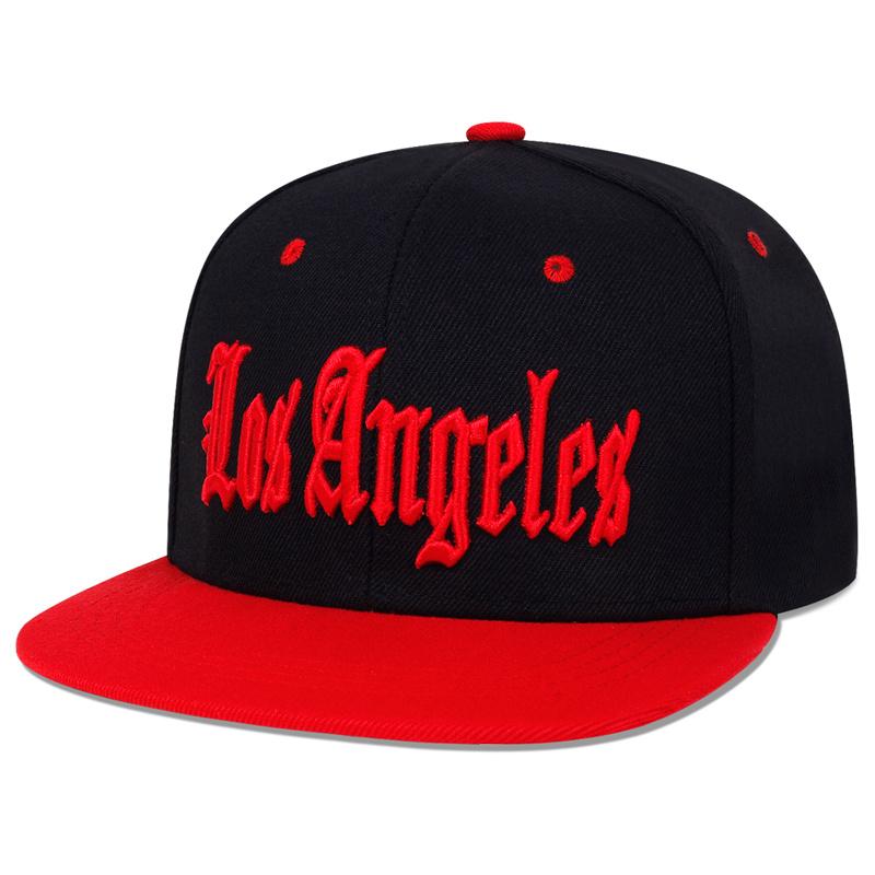 Los Angeles Hip Hop Cap Cotton Cotton Mũ Snapback cho người lớn Mũ bóng chày hoang dã Mùa hè Mũ Sun Casual Mũ xe tải Caps Color: Purple