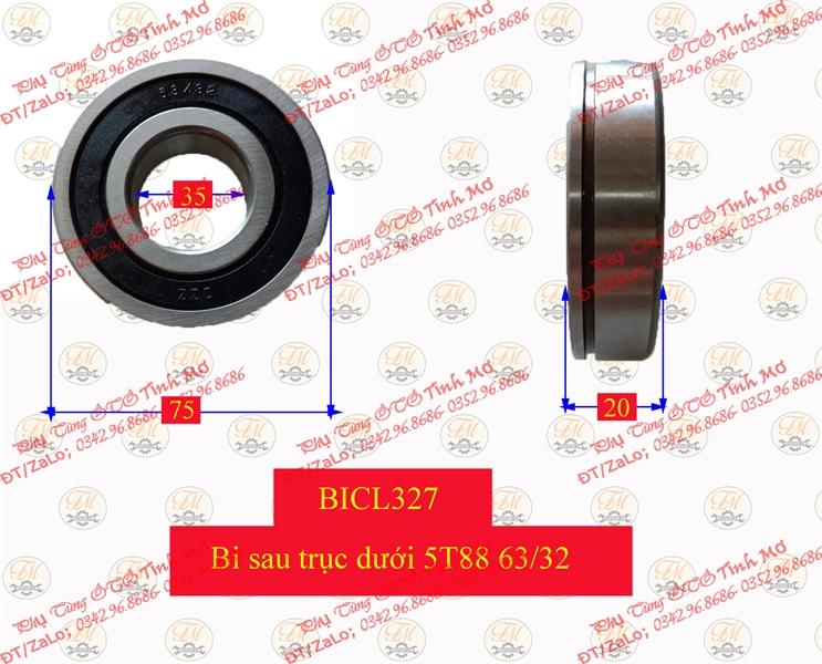 Bi sau trục dưới 5T88 63/32 (có rãnh )