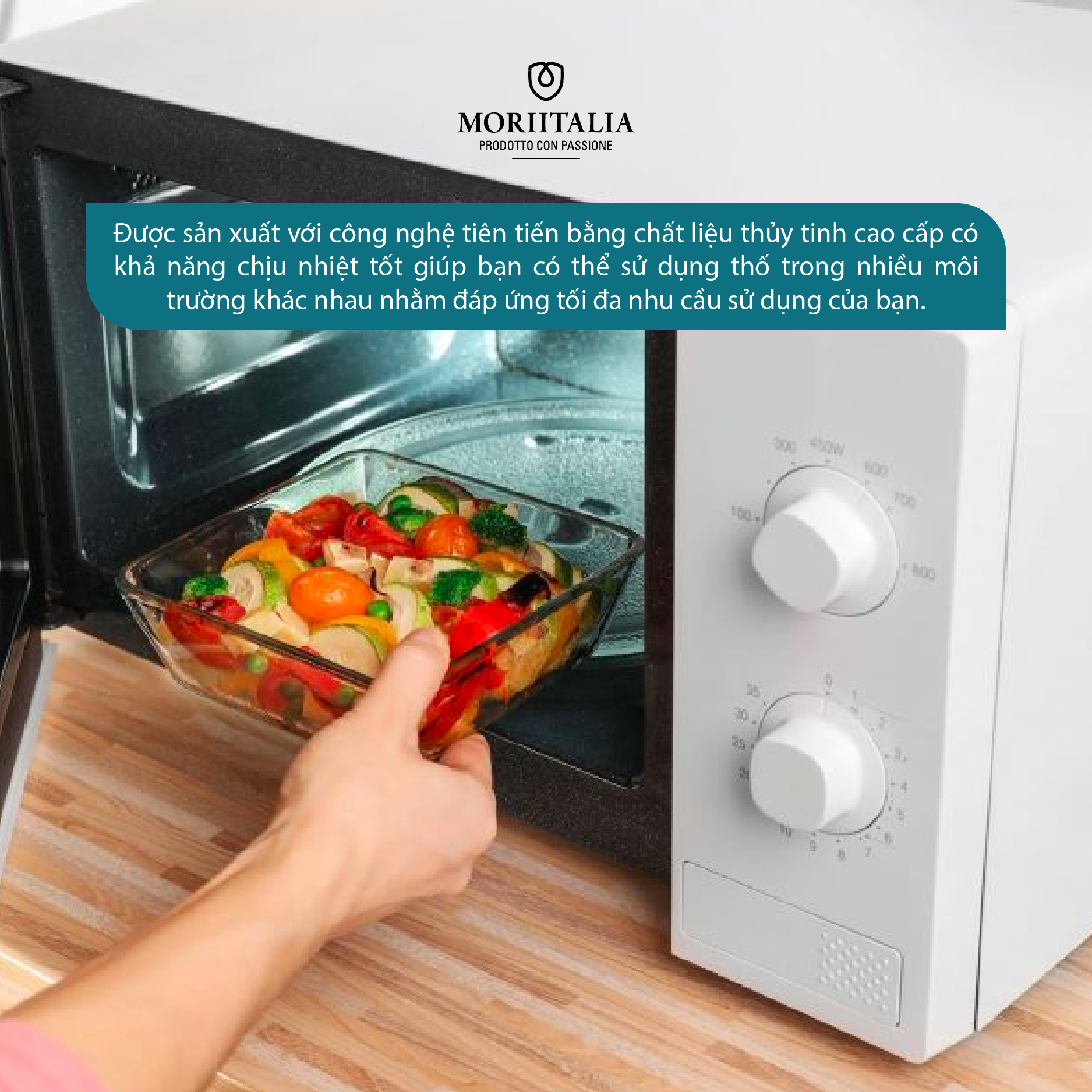 Thố thủy Tinh Borosilicate HomeSelect BZ400RC