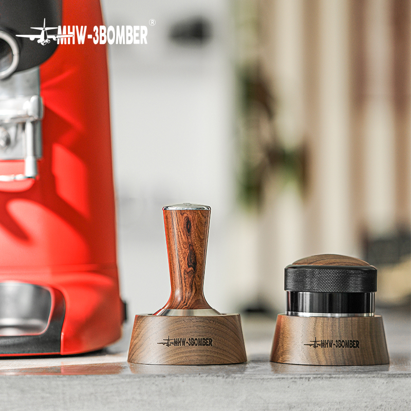 Đế Giá Đỡ Tamper MHW-3BOMBER Gỗ Óc Chó WALNUT WALNUT TAMPER HOLDER STATION