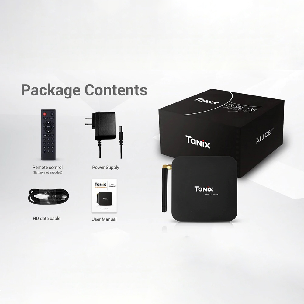 Android TV Box Tanix TX6 - Ram 4GB, Rom 32GB, Single Wifi - Hàng Chính Hãng