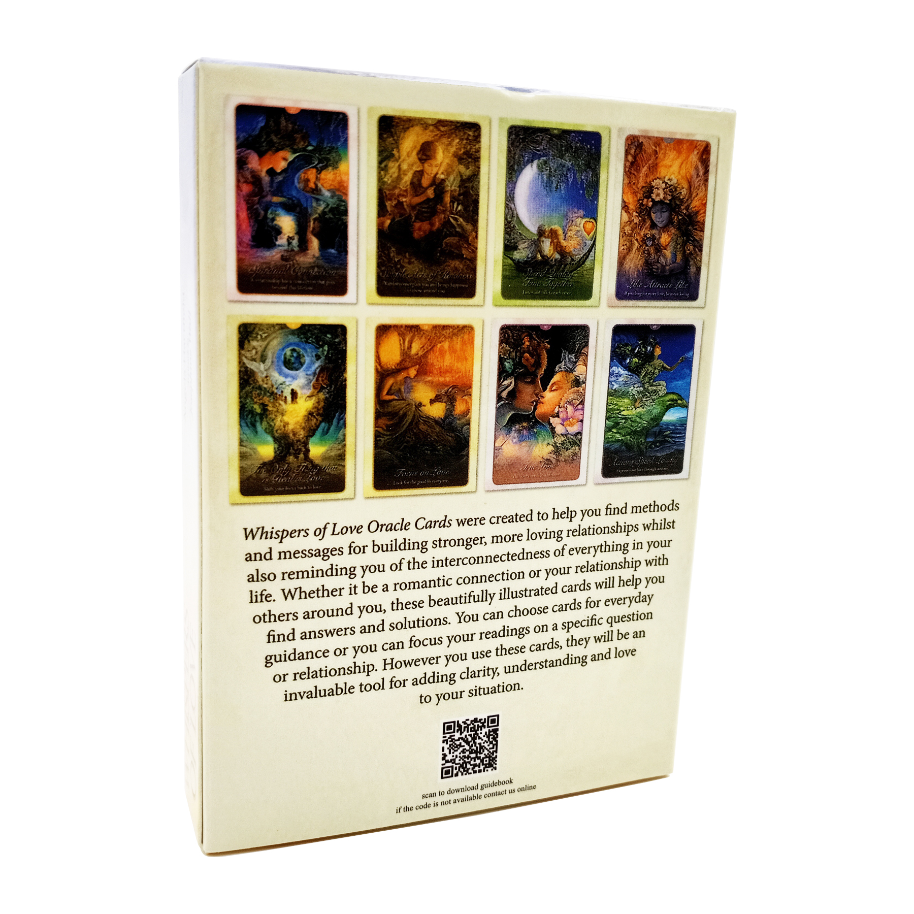 Bộ Bài Bói Tarot Whispers of Love Oracle Cards New Cao Cấp