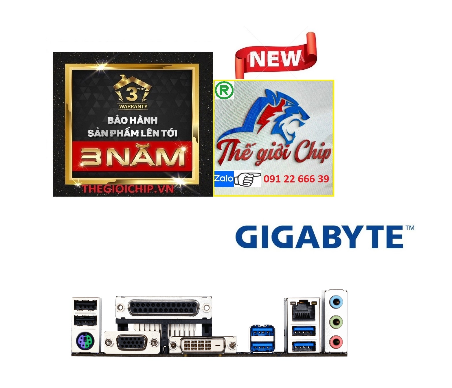 Bo Mạch Chủ (Mainboard) GIGABYTE B250M - D3V (HÀNG CHÍNH HÃNG)