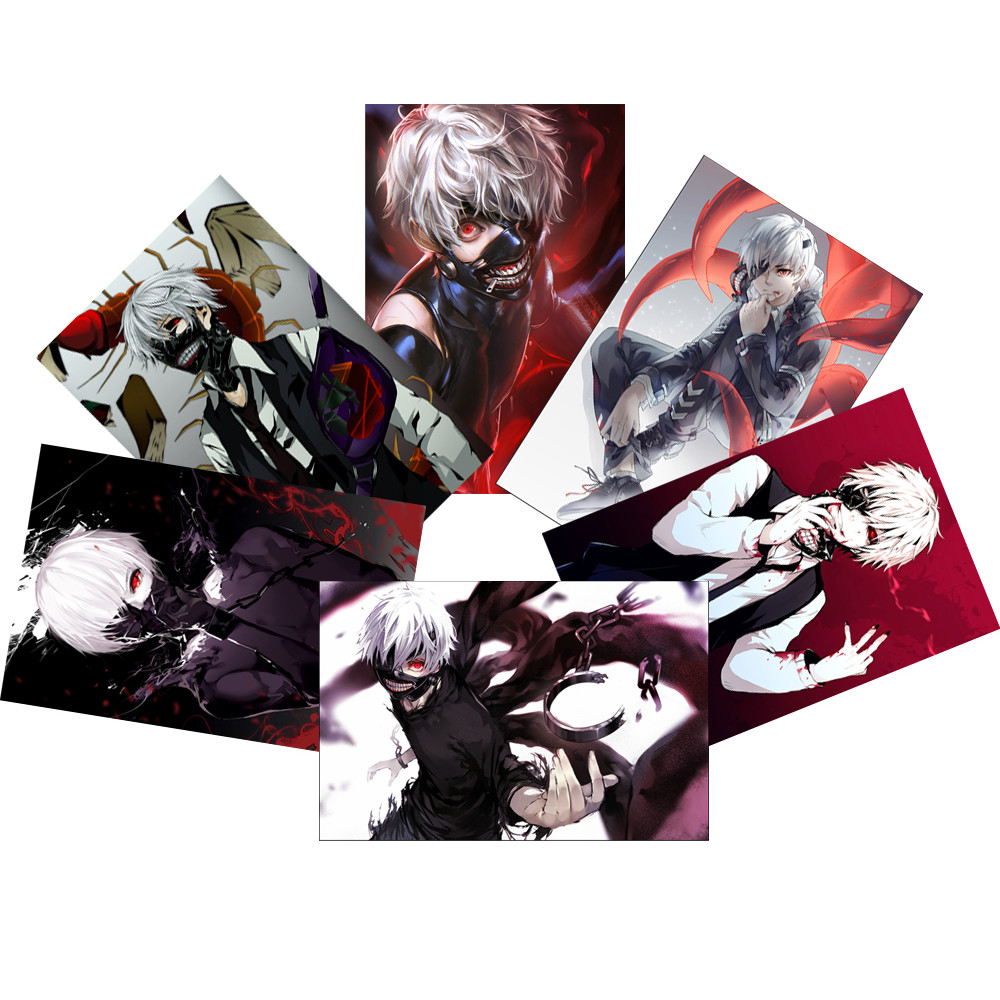 SET 3 Tranh Poster Tokyo Ghoul A4 21cmx30cm