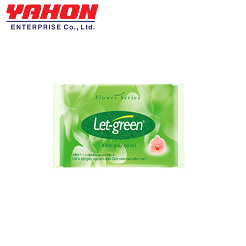 Combo 27 Gói Khăn Giấy Bỏ Túi LET-GREEN, 10 Tờ/Gói