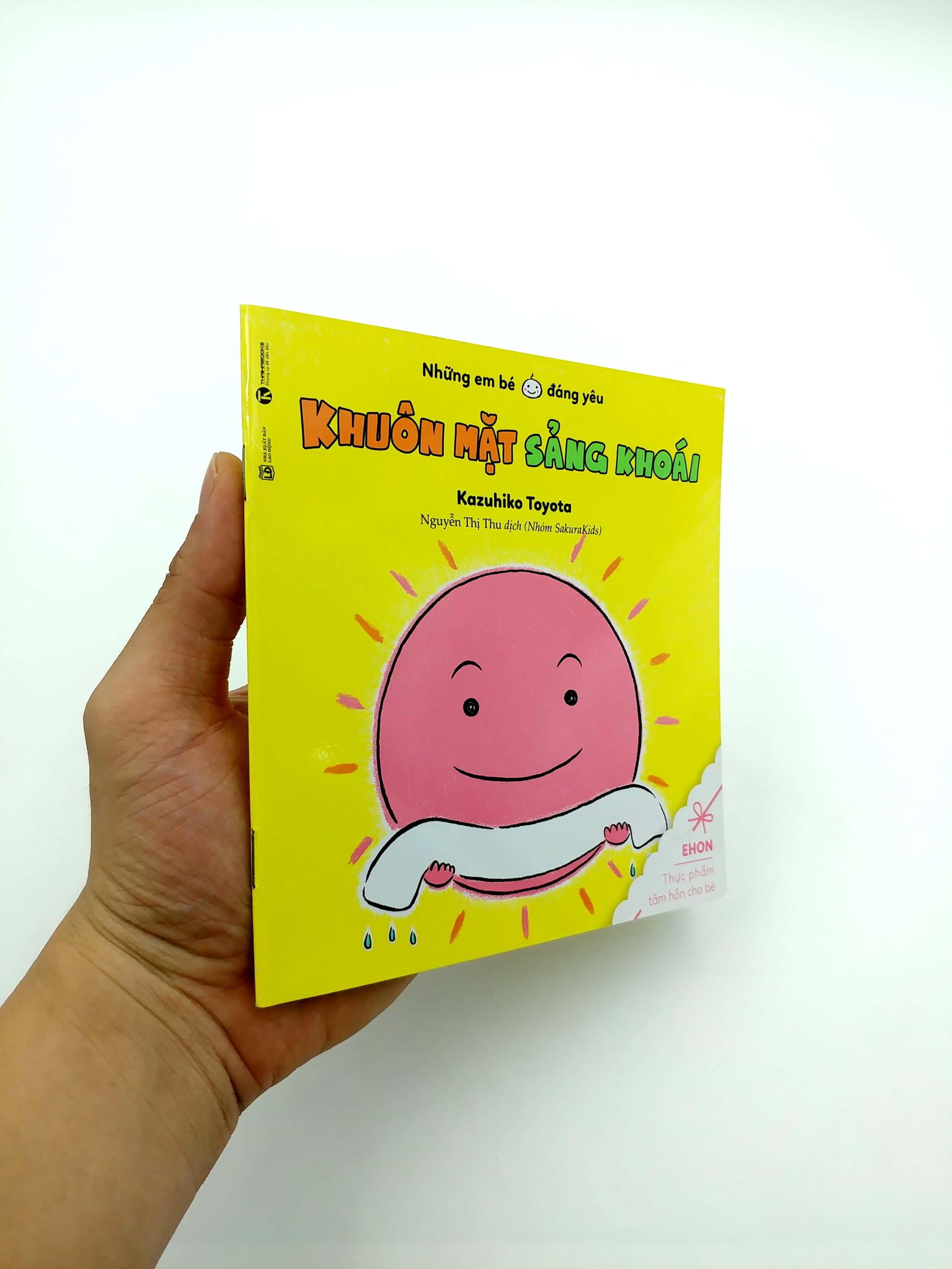 Sách Ehon - những em bé đáng yêu - Khuôn mặt sảng khoái