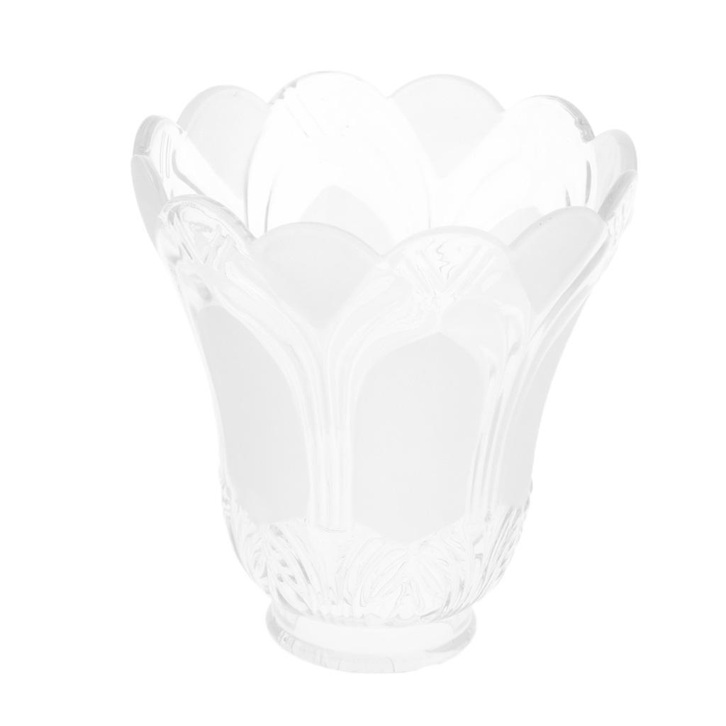 #1 Bell Frosted Glass Shade Ceiling Light Shade Traditional Lamp Shade 2x