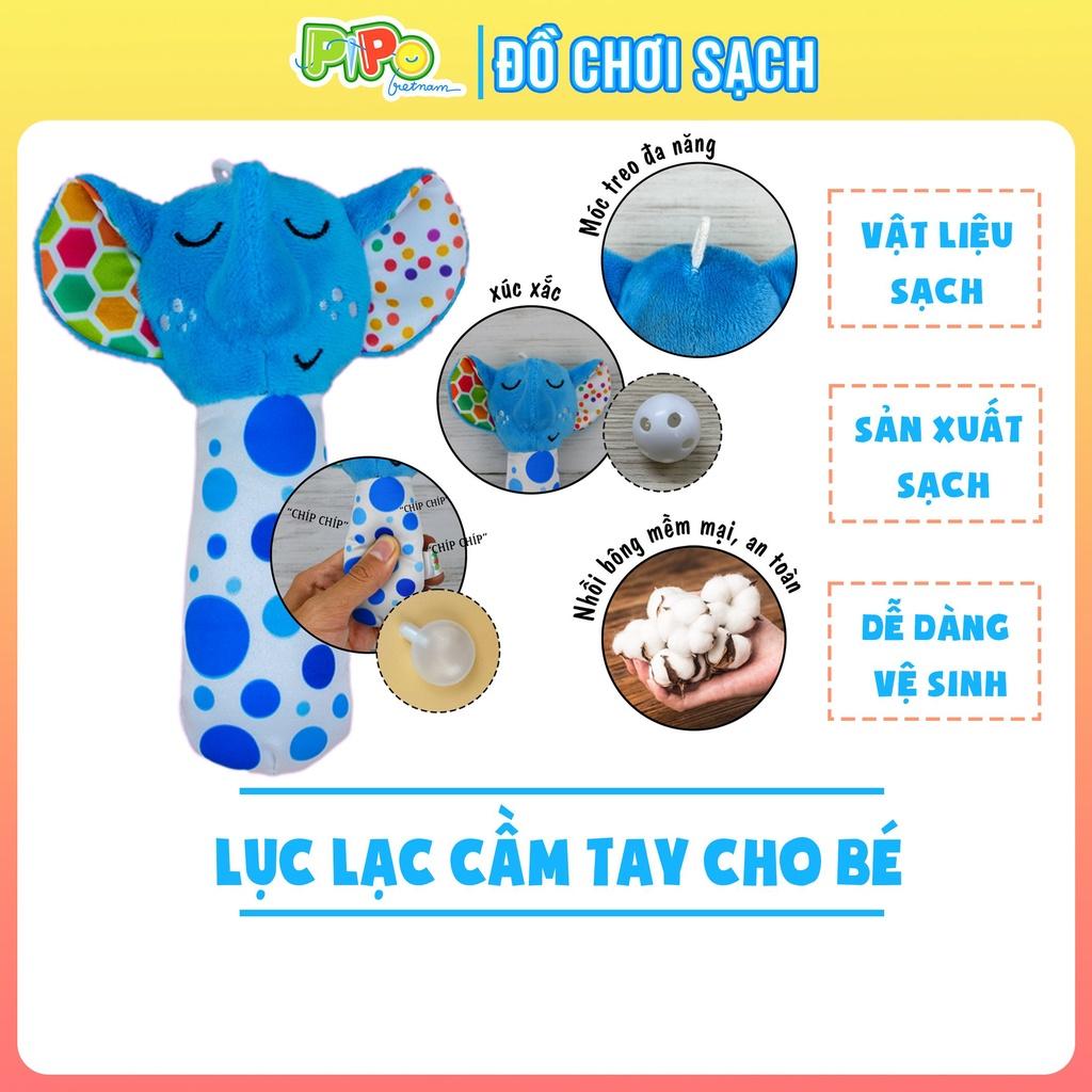 Lục lạc vải PiPoVietnam - Hình Voi con Mộng mơ