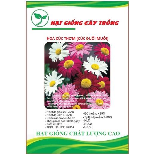 Hạt giống hoa cúc thơm mix đuổi muỗi CT251 - Gói 50 hạt