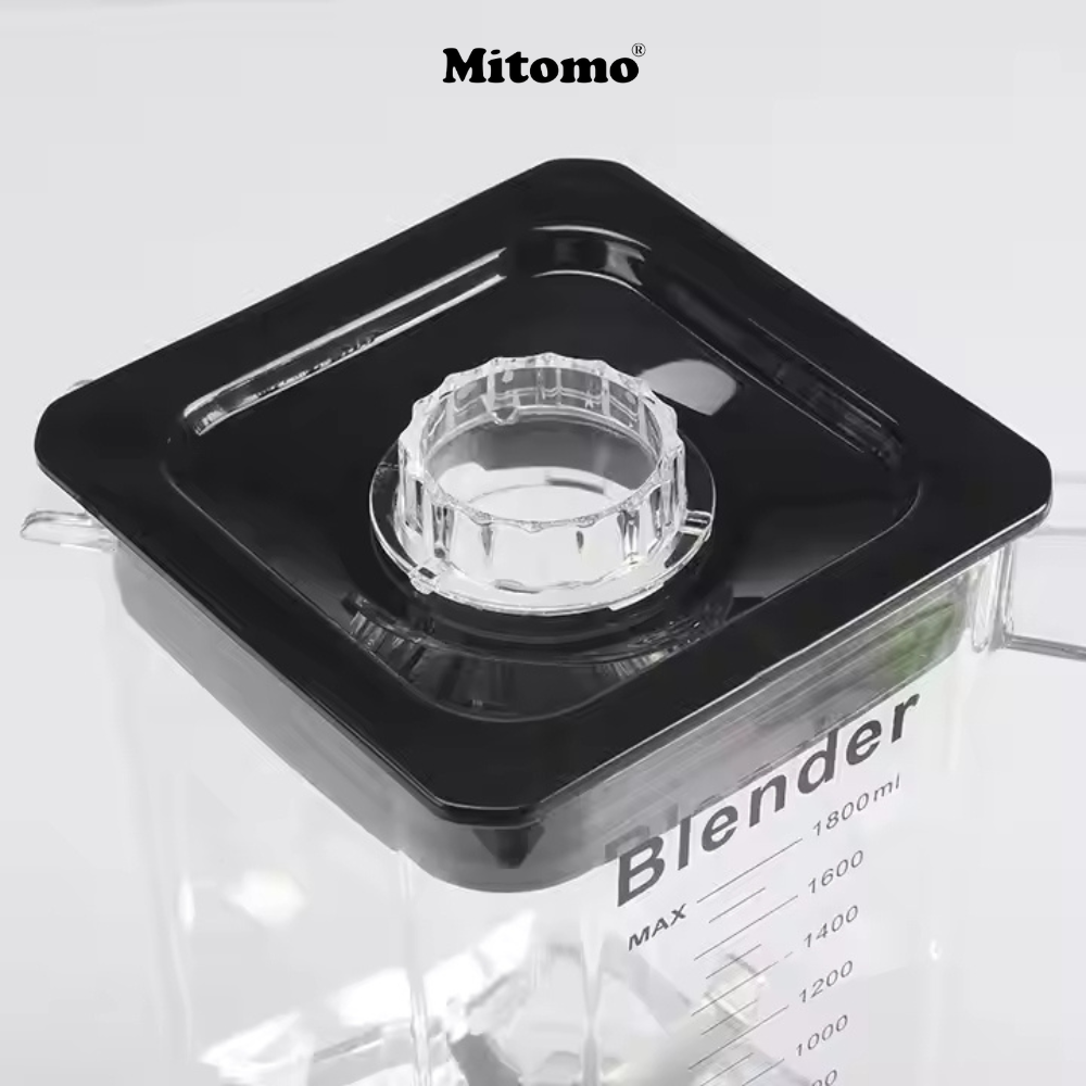 Máy xay công nghiệp, máy xay sinh tố đa năng Mitomo KD-1800, chuyên dụng cho kinh doanh hàng chính hãng - BH 3 năm