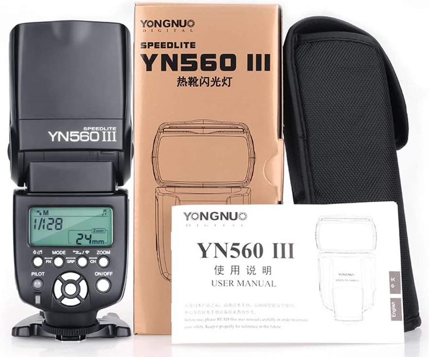 Đèn Flash Yongnuo YN560III for Canon, Nikon (Nhiều lựa chọn), Hàng nhập khẩu