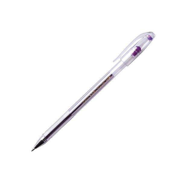 Bút Gel Crown HJR-500H - Mực Tím