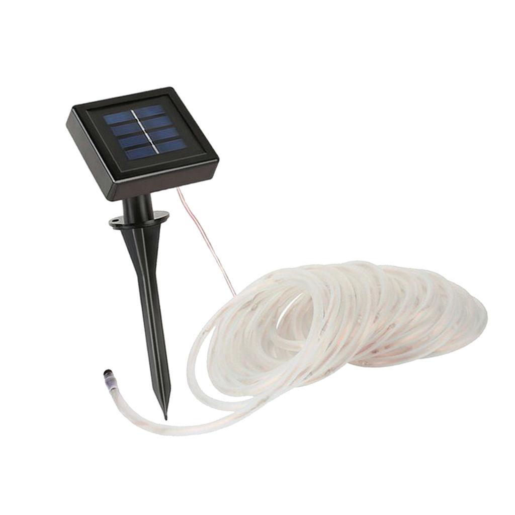 Outdoor Solar Powered 12m 100 LED String Lights Waterproof Lamp Colorful