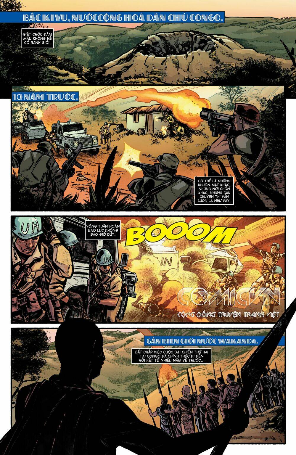 marvel's black panther prelude - hoàng đế báo đen tiền dẫn chapter 1 2