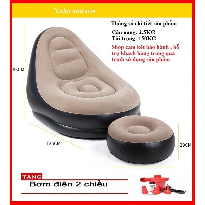 Ghế đệm hơi - nệm hơi - sofa hơi CHANODUNG tặng bơm điện 2 chiều - Bảo hành dài hạn