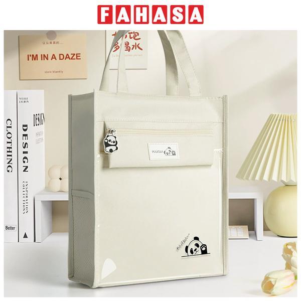 Túi Vải Học Thêm - 8010 - Màu Trắng