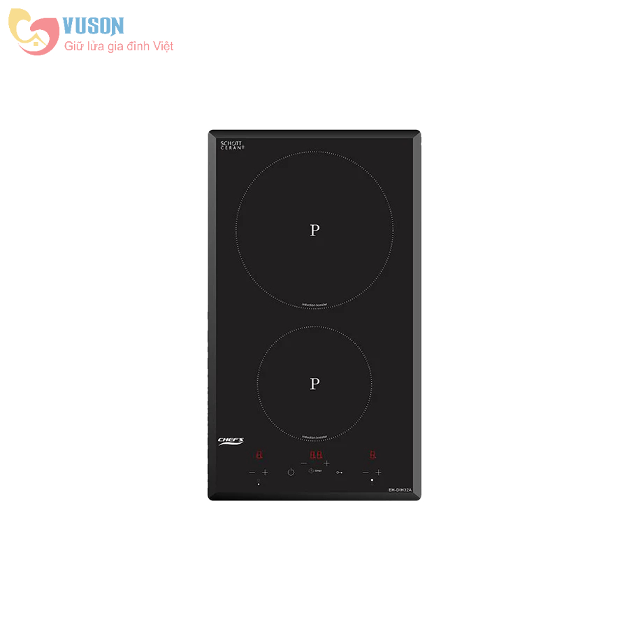 Bếp từ đôi Chefs EH-DIH32A - Hàng chính hãng