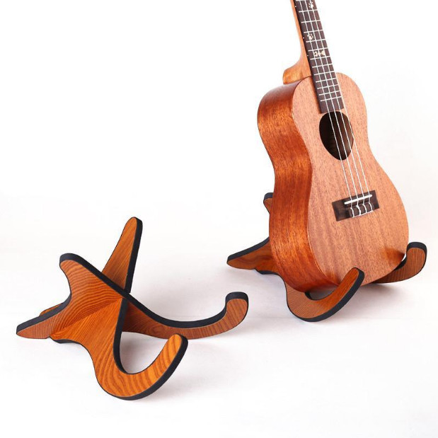 Giá để Ukulele - Giá để Guitar bằng gỗ tháo lắp