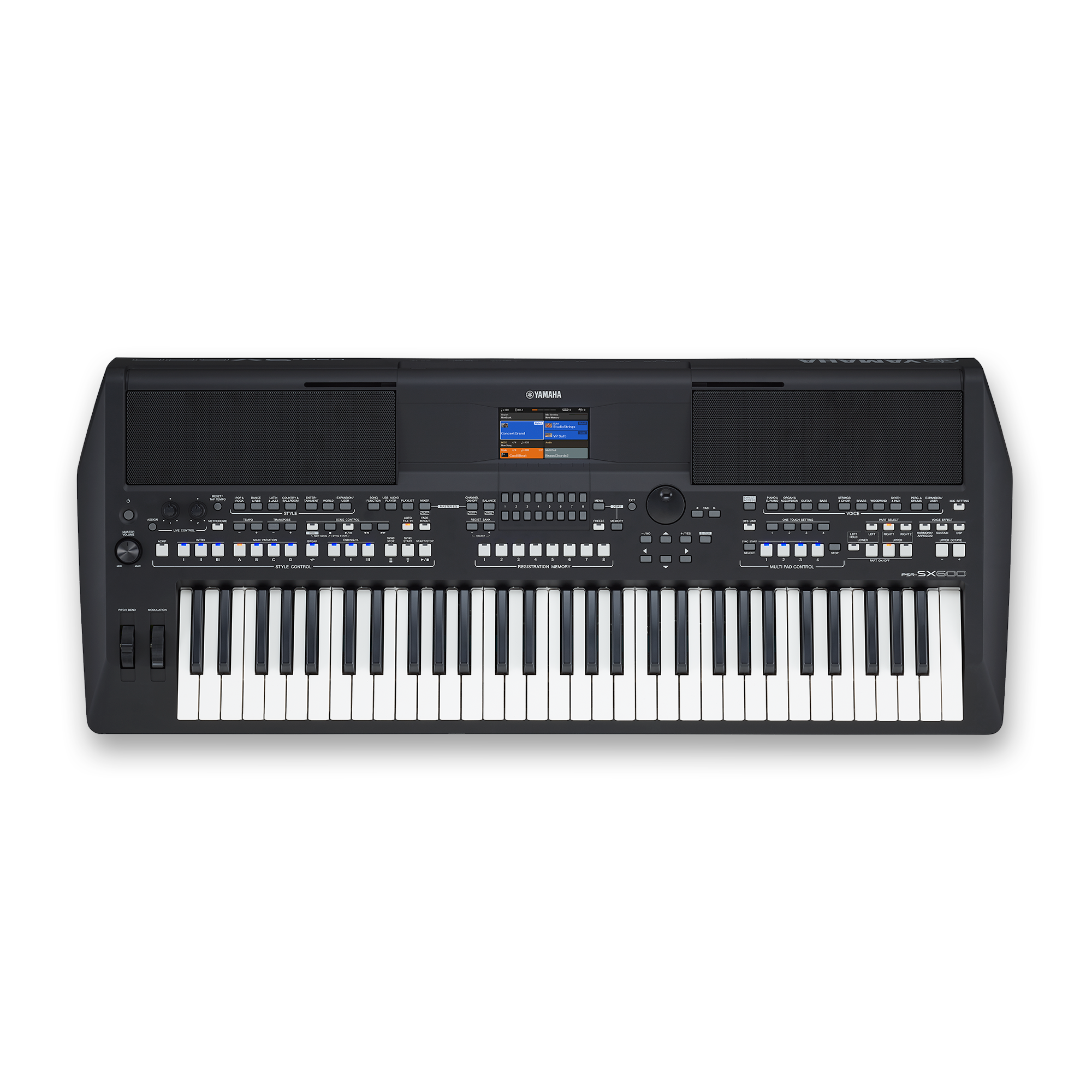 Đàn Organ điện tử, Keyboard Workstation - Yamaha PSR-SX600 (PSR SX600) - Đàn Organ điện tử chuyên nghiệp - Hàng chính hãng