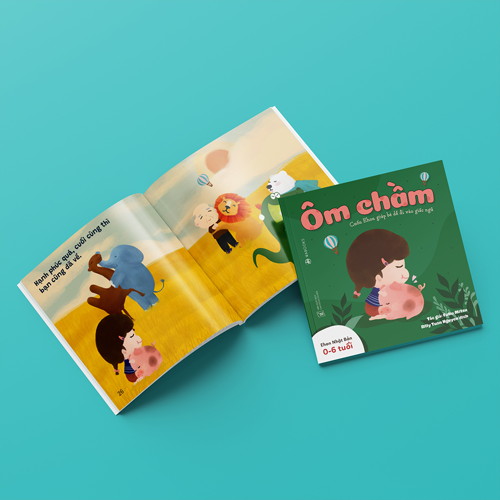 Combo 3 cuốn truyện tranh Ehon Nhật Bản - Ehon Buồn ngủ - Dành cho trẻ 0-4 tuổi
