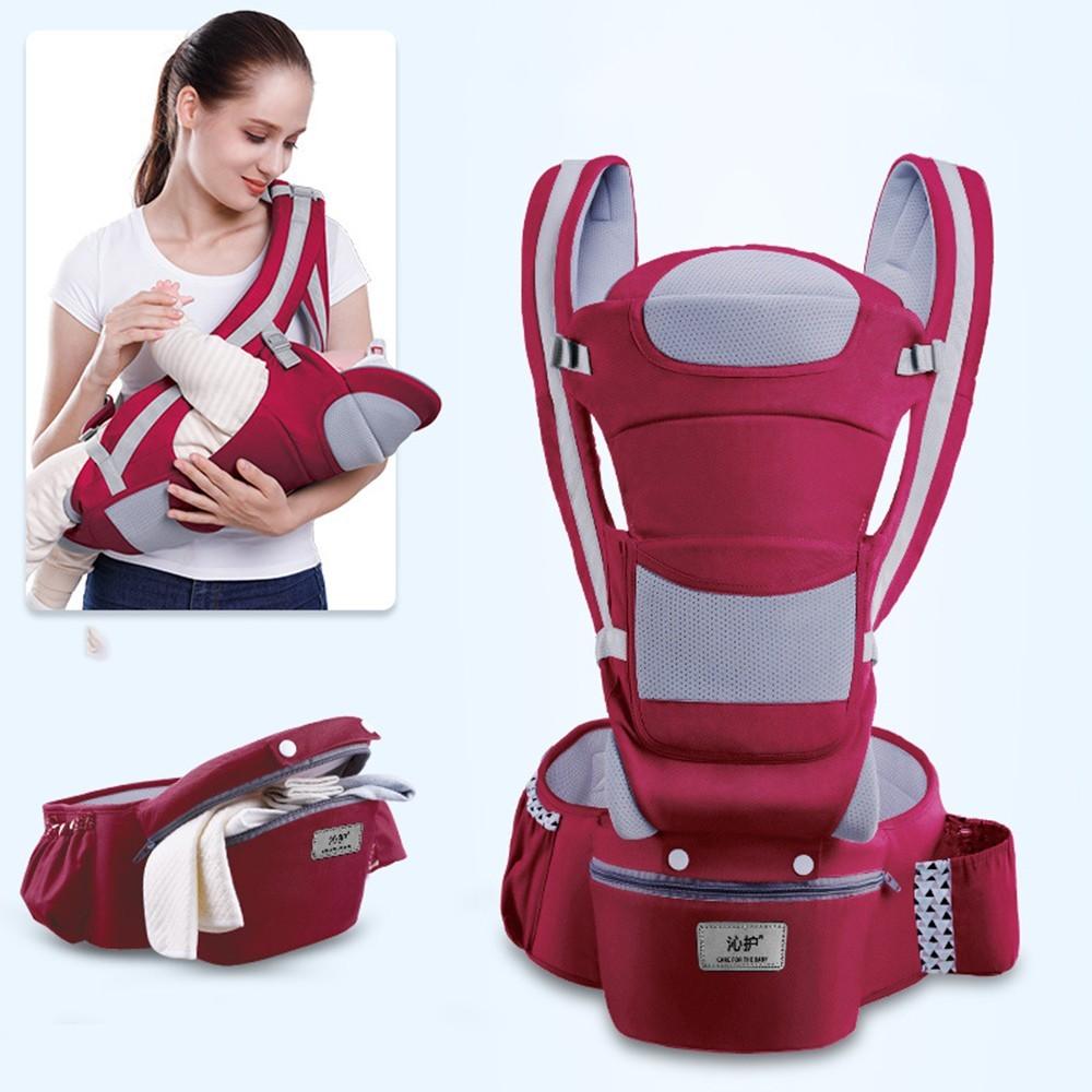 0-48M Công Thái Học Cho Bé 15 Sử Dụng Cách Trẻ Sơ Sinh Hipseat Carrier Mặt Trước Công Thái Kangaroo Quấn Bé sling Du Lịch