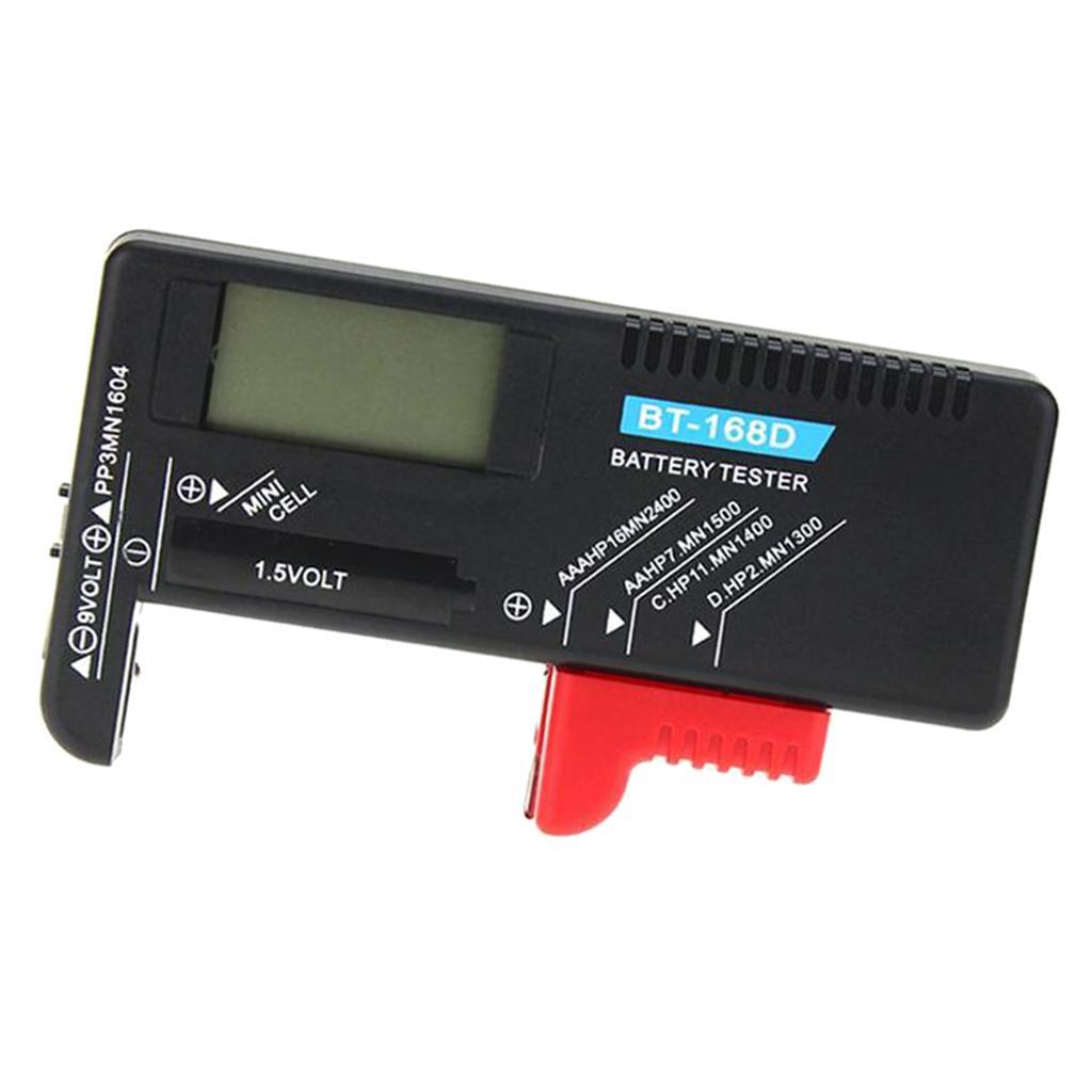 LCD Battery Tester Battery Checker Tester for AA AAA C .5V 9V Battery