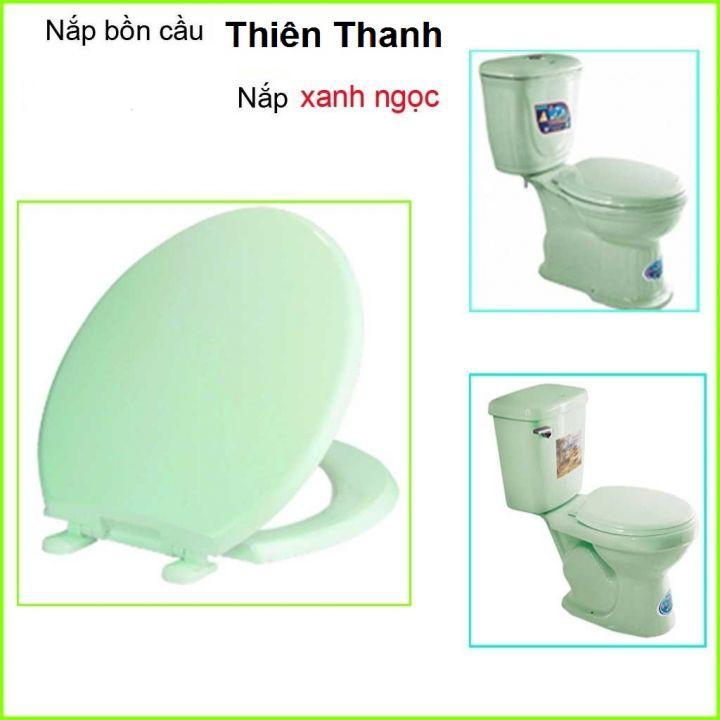 Nắp Bồn Cầu Màu Xanh Ngọc