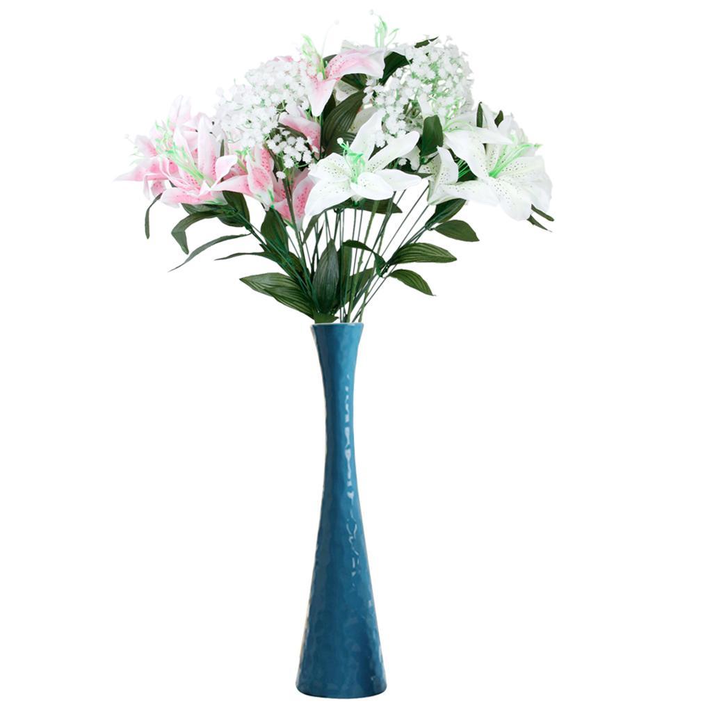 5Pcs Simulation Flowers Baby's Breath Gypsophila Artificial Plants -White