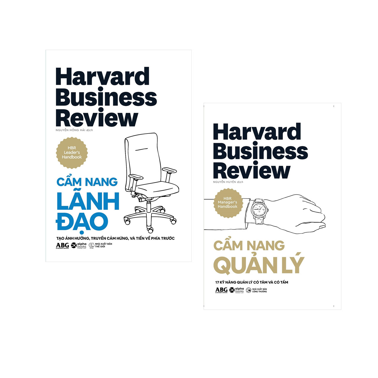 Combo Sách Kinh Doanh Harvard Business Review: Cẩm Nang Lãnh Đạo + Cẩm Nang Quản Lý