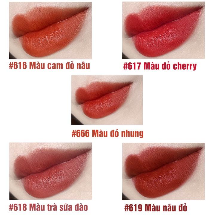 Son kem Chioture Fall Madly In Matt Tint mềm mượt không gây khô môi 1.9g