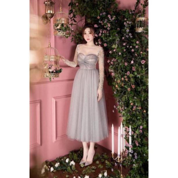 ĐẦM XOÈ VINTAGES CÔNG CHÚA SIÊU XINH -MS70Y- Size M/L đến 57kg MMR