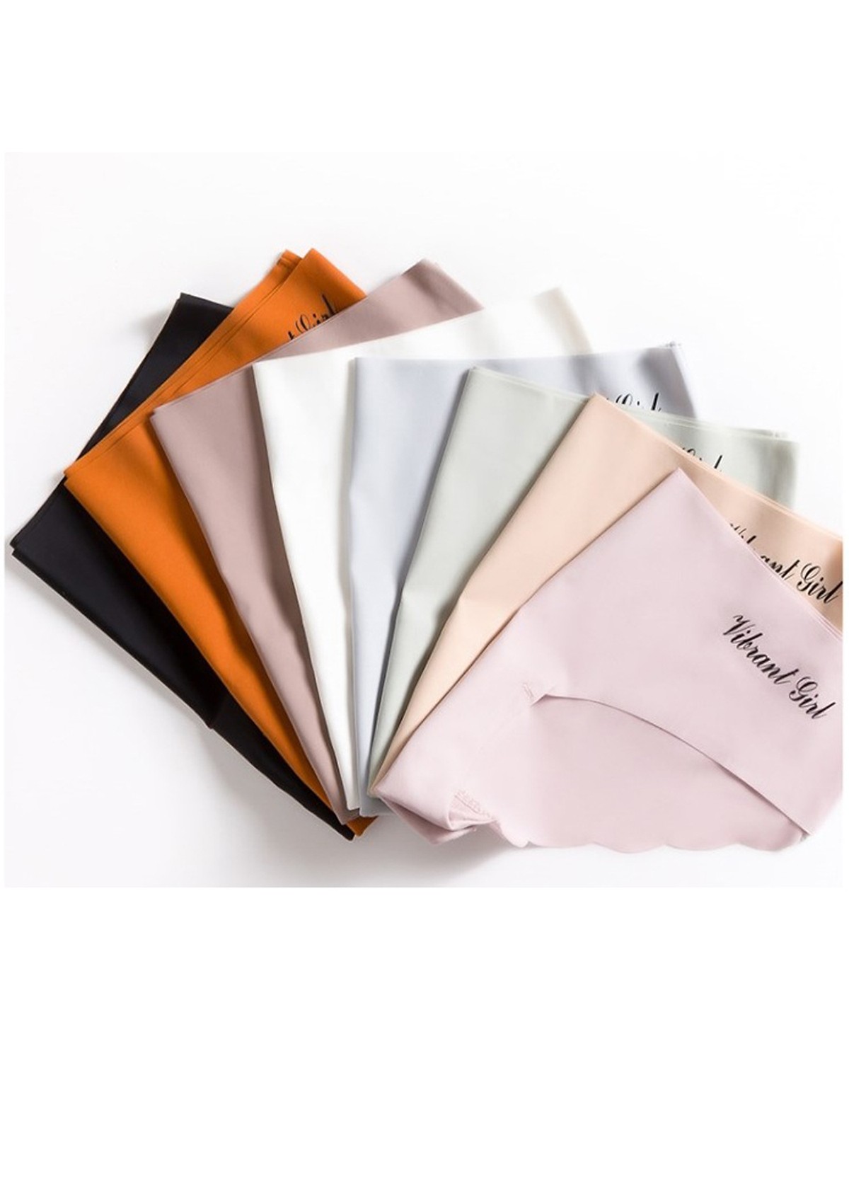 Combo 10 Quần Lót Nữ Đúc Su Viền Sóng Không Đường May Vibrant Girl -LN034