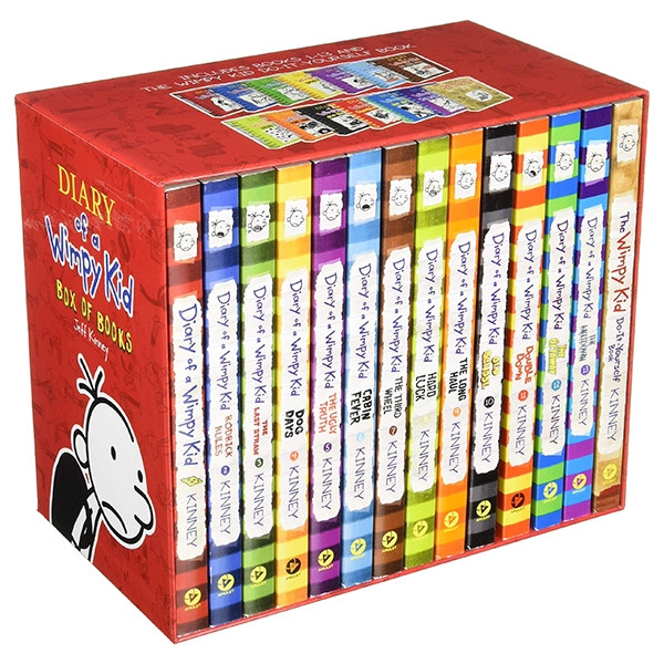 Diary of a Wimpy Kid Box of Books 1-13