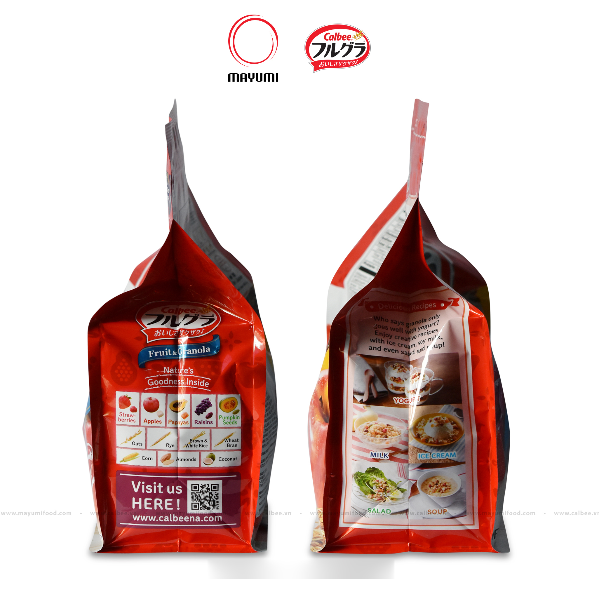 Ngũ Cốc Trái Cây Calbee 482g