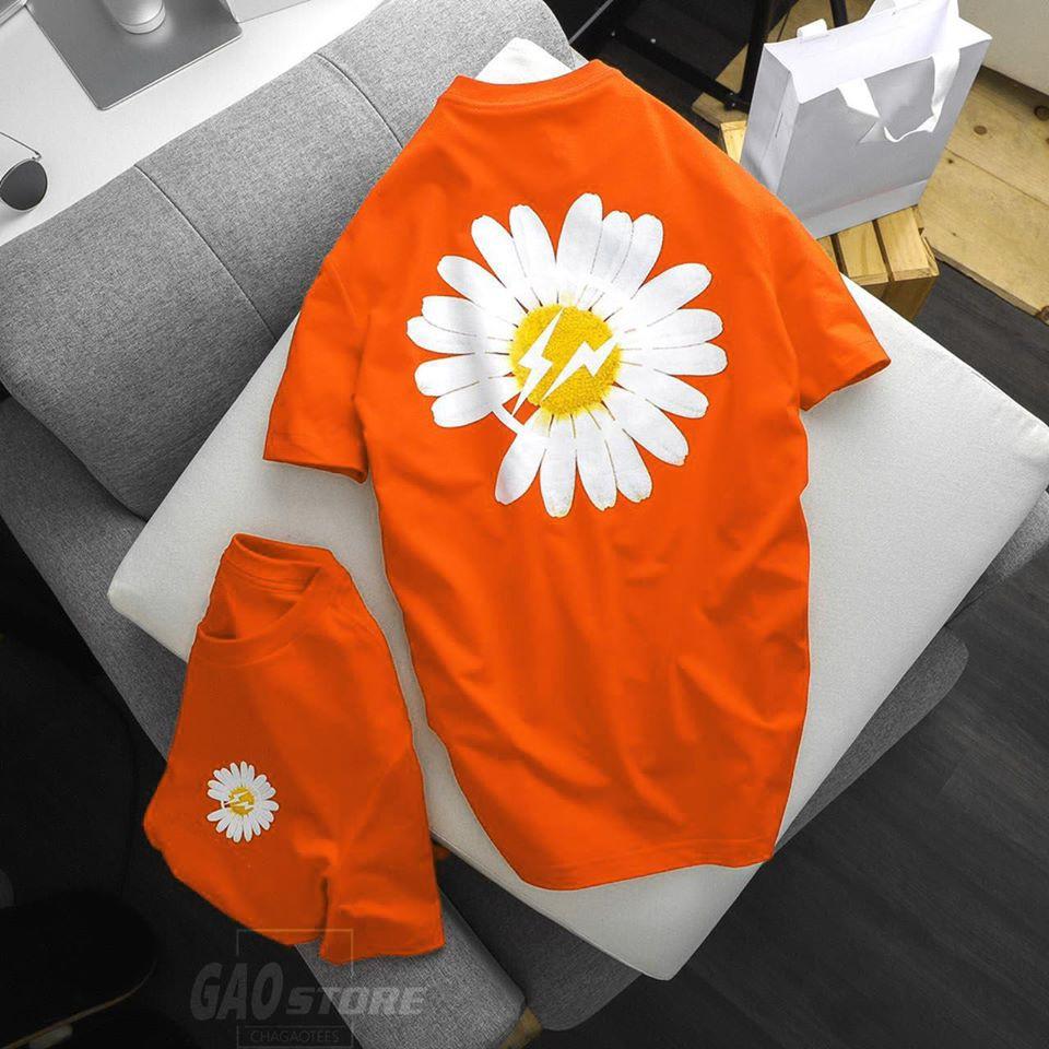 Áo Thun Cotton Nam Nữ Bông Cúc Daisy G Dragon Unisex
