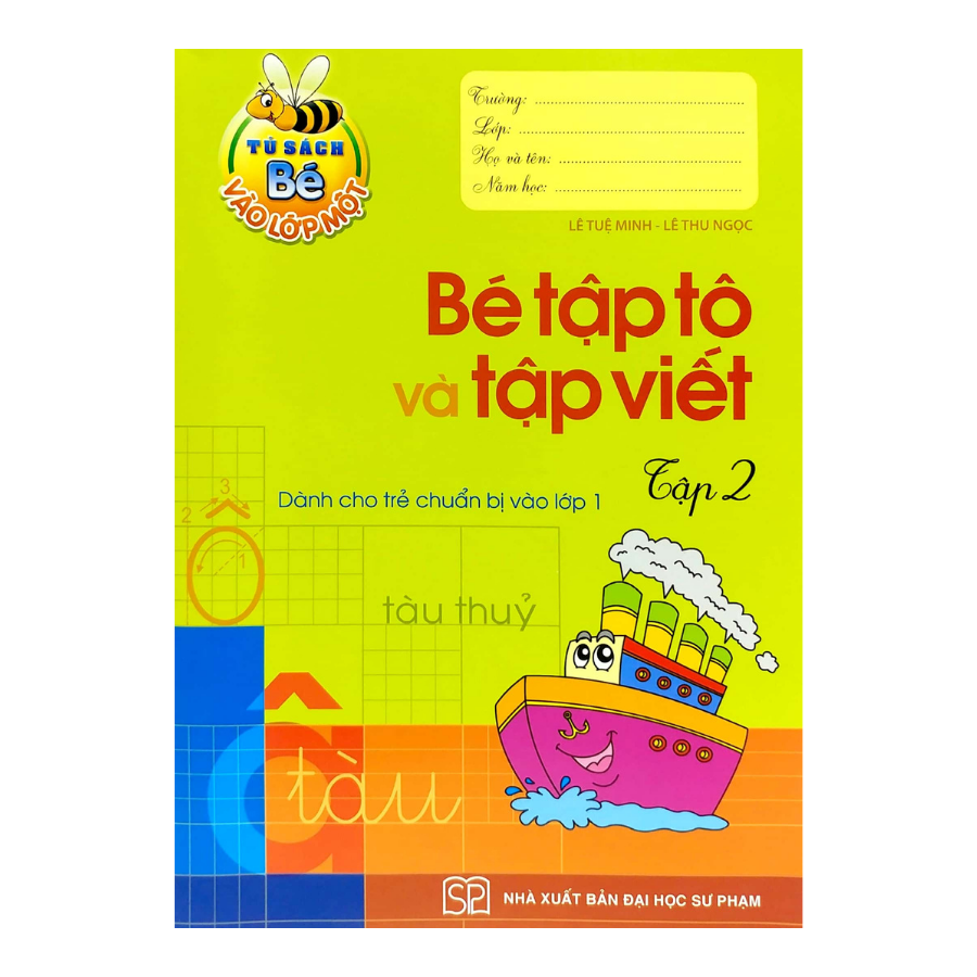 Bé vào lớp một ( Bộ túi 8 cuốn) - Tái Bản