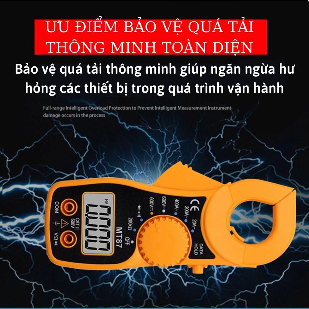 Đồng hồ ampe kìm kẹp dòng điện Đo Tụ,Tần Số, Nhiệt Độ Dòng Điện, Điện Áp, Điện Trở, Điện Dung,đồng hồ kẹp dòng