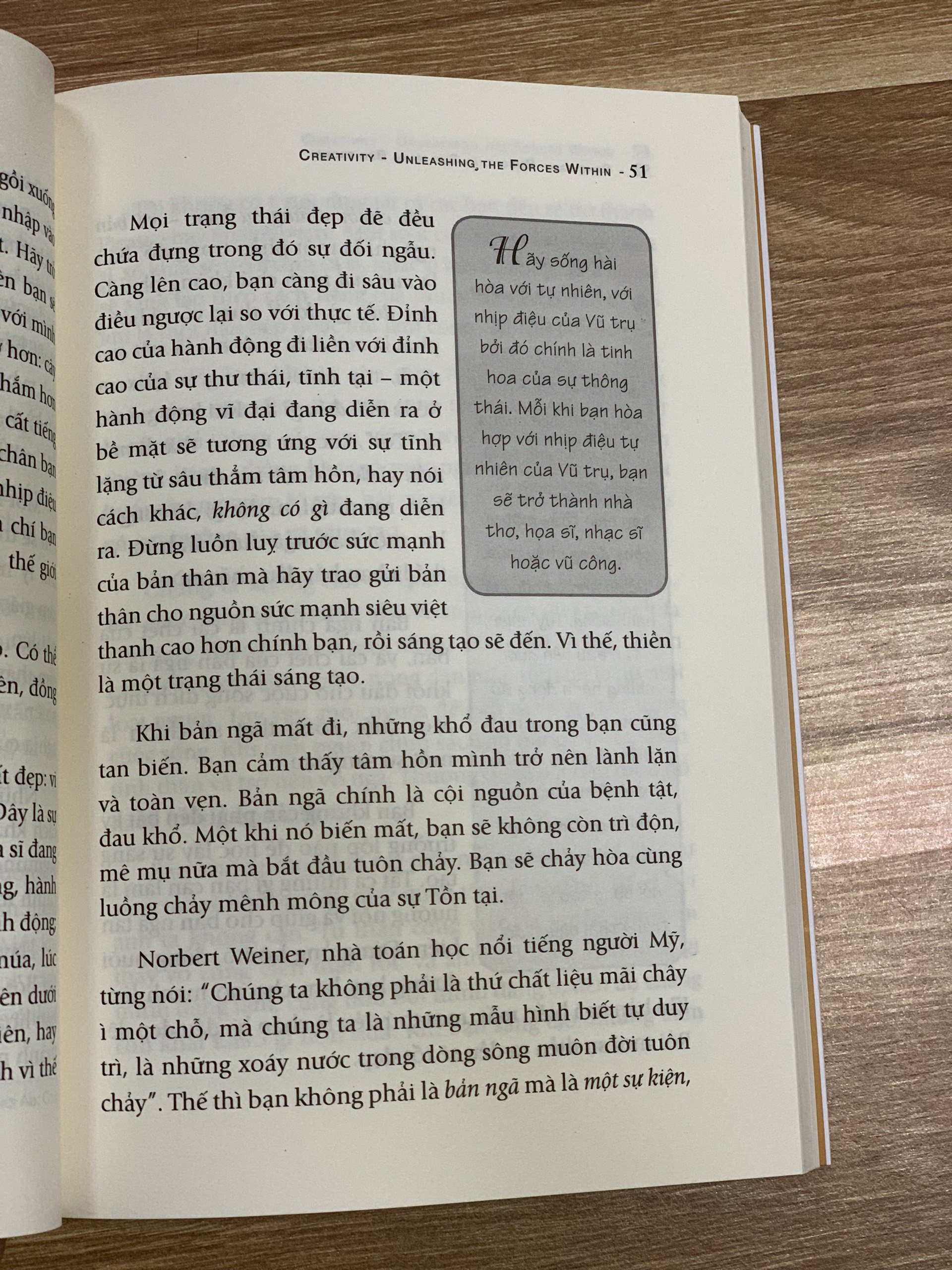 Sáng tạo - Bừng cháy sức mạnh bên trong